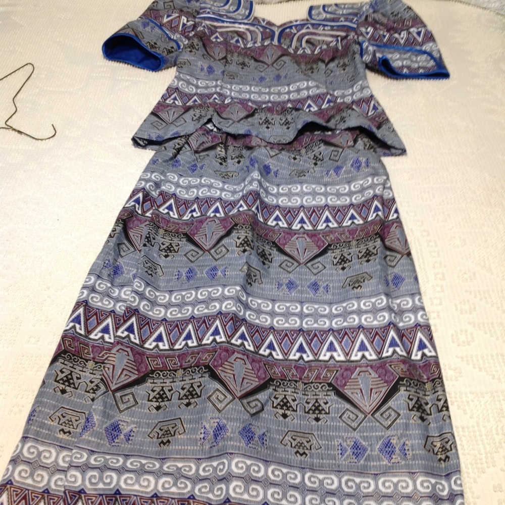 African hand-made outfit - authentic